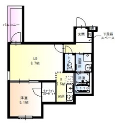 フジパレス長池町の物件間取画像